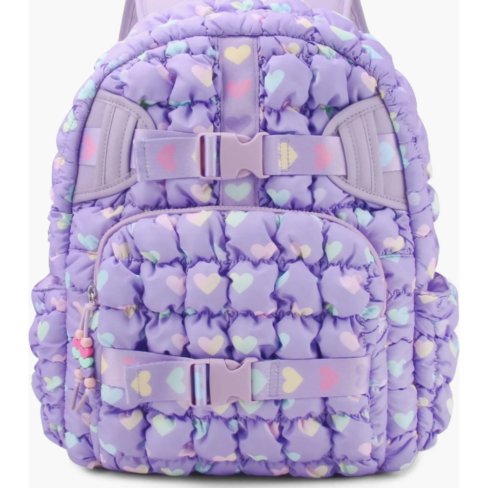 OMG accessories lavender Heart Kids Backpack